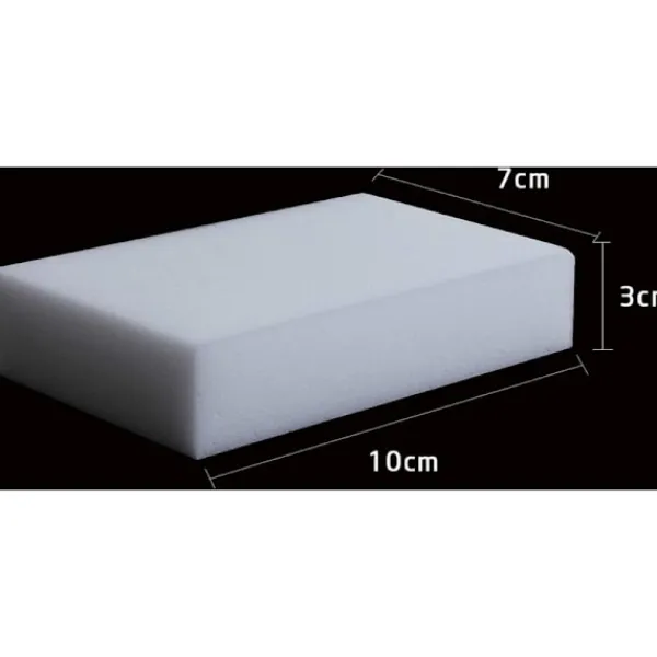Svampar & Dukar-Magic Sponges, 50 pcs Melamine Sponge - Magic Eraser for Bathroom, Pool, Kitchen, Floor, Wall - White 10x7x3cm