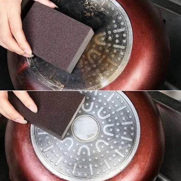 Svampar & Dukar-Magisk radergummi svamp rengöringssvamp tar bort envisa fläckar och märken dammsugare för kemikalier 10 st