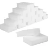 Svampar & Dukar-Magiska Svampar, 50 st Melaminsvamp - Magiskt Radergummi kompatibelt med Badrum, Pool, Kök, Golv, Vägg - Vit 10x7x3cm【pl】