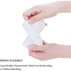 Svampar & Dukar-Magiska Svampar, 50 st Melaminsvamp - Magiskt Radergummi kompatibelt med Badrum, Pool, Kök, Golv, Vägg - Vit 10x7x3cm【pl】