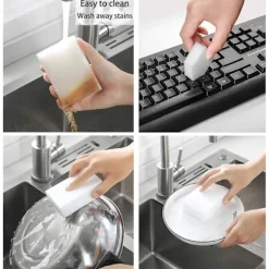 Svampar & Dukar-Magiska Svampar Rengöringspads - 60 st/förpackning