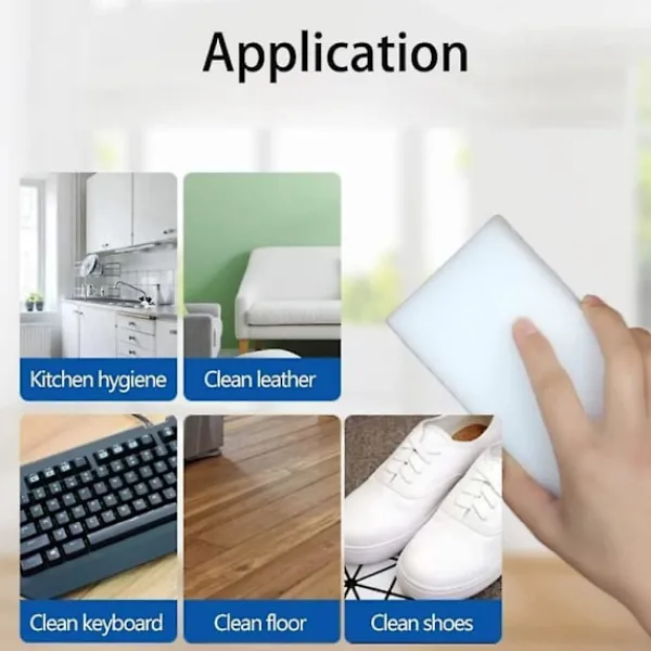 Svampar & Dukar-Magiska Svampar Rengöringspads - 60 st/förpackning