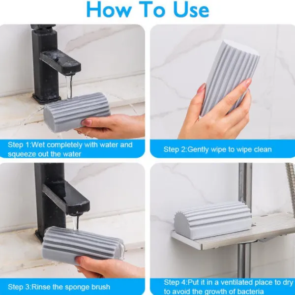 Städmoppar-Magiskt dammrengöringssvampar våtrengöring dammsvamp 1 Pc-1 Pc