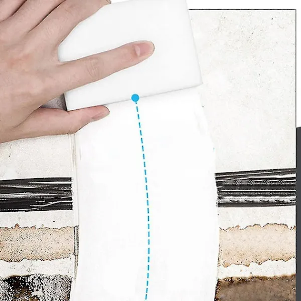 Svampar & Dukar-Magiskt Svampraderingssvamp, Magisk Svamp Melamin Melamin Rengöringsskatt I Bulk Köksdiskar Rengöring Diskmaskinsrengörare 50st