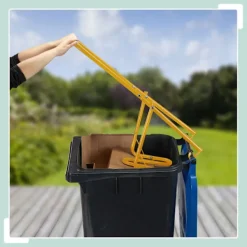 Northix Soptunnor-Manuell stålavfallskomprimator för soptunnor – Minska avfallsvolymen