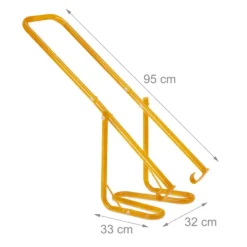 Northix Soptunnor-Manuell stålavfallskomprimator för soptunnor – Minska avfallsvolymen