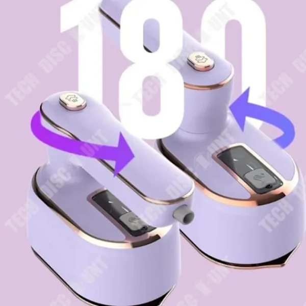 TECH DISCOUNT Strykjärn-Manuellt strykjärn - TD® - Bärbar - Antibakteriell - 100 ml - 1,45 m sladd