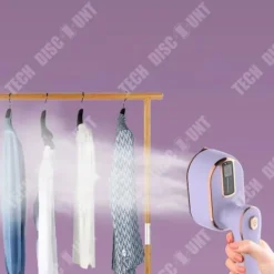 TECH DISCOUNT Strykjärn-Manuellt strykjärn - TD® - Bärbar - Antibakteriell - 100 ml - 1,45 m sladd