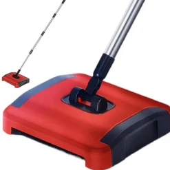 Städmaskiner-Mattborttagare Manuell Mattborttagare Golvsopare Mattborste Avtagbar Mattrengörare för Djurhår Damm Smuts-WELLNGS{ee]