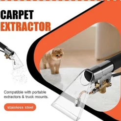 Städmaskiner-Mattrengörare Klädsel Mattrengöringsmaskin Bilmöbler Rengöring Handverktyg (FMY) silver svart silver black