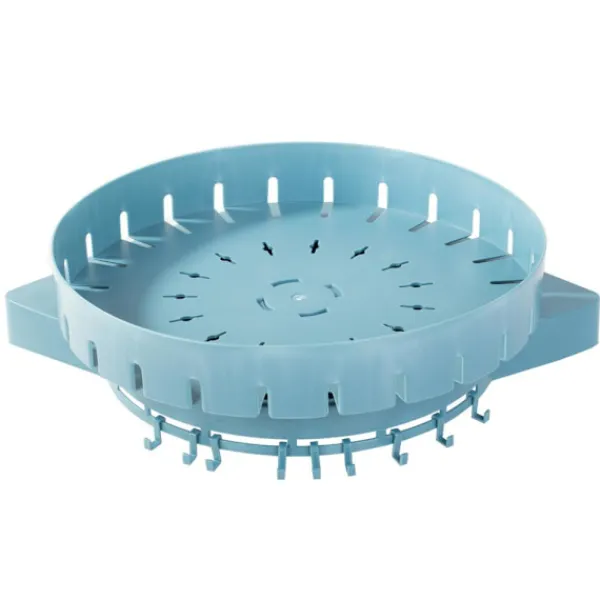 B2X Tvättillbehör-Maximera förvaringsutrymmet med denna roterande hörnhylla!