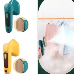 Ångtvättar-Micro Steam Iron Handhållen Garment Steamer ROSA