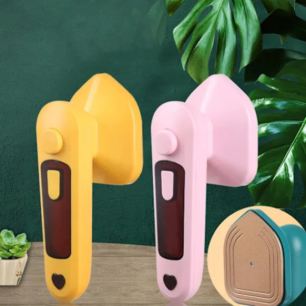 Ångtvättar-Micro Steam Iron Handhållen Garment Steamer ROSA