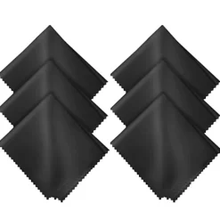 Delivast Svampar & Dukar-Microfiberdukar - Rengöringsdukar Svarta 12-Pack