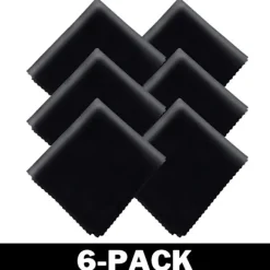 Delivast Svampar & Dukar-Microfiberdukar - Rengöringsdukar Svarta 12-Pack