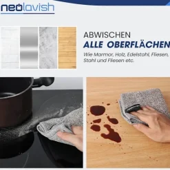 Svampar & Dukar-Mikrofiber hushållspapper - 6-pack - Köksrullar - Allround