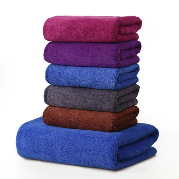 Svampar & Dukar-Mikrofiber Rengöringsduk, Icke-slipande, Återanvändbar & Tvättbar - 13,7x13,7" med Haka Ljusgrön (2-pack)