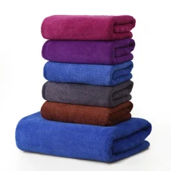 Svampar & Dukar-Mikrofiber Rengöringsduk, Icke-slipande, Återanvändbar & Tvättbar - 9.8x9.8