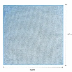 Svampar & Dukar-Mikrofiberduk i blått - Högabsorberande - Rengöring utan repor, Maskintvättbar