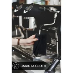 Svampar & Dukar-Mikrofiberduk Svart Våffelduk Tvättbara Kökshanddukar Tvättbara Tjocka Lintfritt Rengöringsdukar 30cm x 30cm 7 Pack