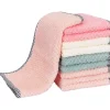 Svampar & Dukar-Mikrofiberduk, Ultraabsorberande, Köksduk för hushållsrengöring, Tvättbara Mikrofiberdukar, 10-pack, Storlek 25 x 25 cm