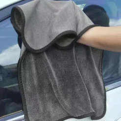 Svampar & Dukar-Mikrofiberduk, 60x90cm glänsande bad snabb torkande handduk, bilpoleringstrasa, duschkabin trasa för att ta bort vatten, 1 st