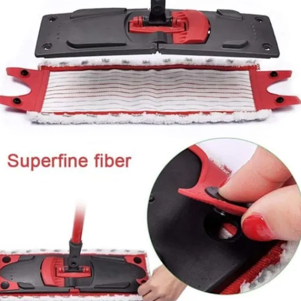 Generic Städmoppar-Mikrofiberdukar - Vileda - UltraMax - Maskintvättbara - Rengöring av hårda golv - 5-pack