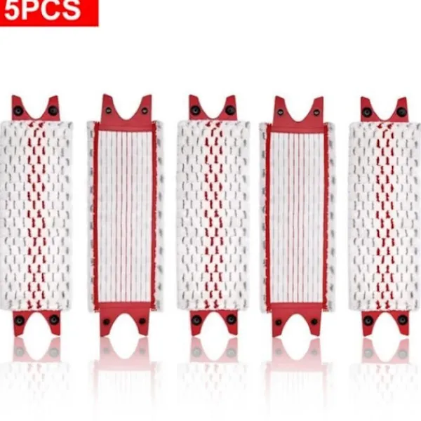 Generic Städmoppar-Mikrofiberdukar - Vileda - UltraMax - Maskintvättbara - Rengöring av hårda golv - 5-pack