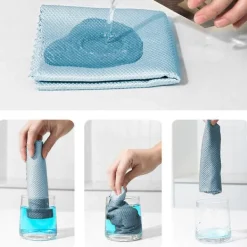 DAO Svampar & Dukar-Mikrofiberdukar Rengöringsdukar 10 Fiskfjäll Rengöringsdukar 40x30cm (Slumpmässig Färg), Miljövänlig Återanvändbar Handduk för Rengöring av Bilglas Wi [DB] | Fyndiq