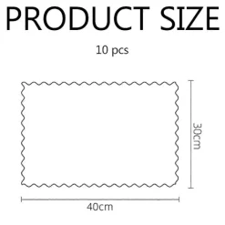 DAO Svampar & Dukar-Mikrofiberdukar Rengöringsdukar 10 Fiskfjäll Rengöringsdukar 40x30cm (Slumpmässig Färg), Miljövänlig Återanvändbar Handduk för Rengöring av Bilglas Wi [DB] | Fyndiq