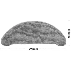 AcserGery Städmoppar-Mikrofibermopp Tillbehör Ersättning för Eve Plus Dammsugare Rengöringsmopp Tillbehör