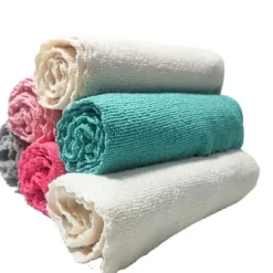 Svampar & Dukar-Mikrofiberrengöringsdukar, icke-slipande, återanvändbara och tvättbara - 15,7 x 15,7 tum grå (2-pack)