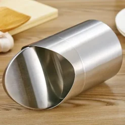 unbranded Soptunnor-Mini Bordssopbehållare i Rostfritt Stål, 1,5L Kapacitet