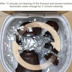 unbranded Soptunnor-Mini Diskmaskin För Koppar Muggar USB Uppladdningsbar Diskmaskin med Kopphållare