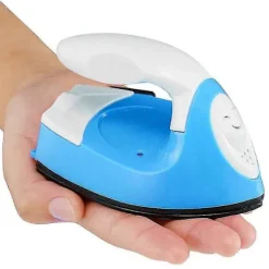 FJORD Strykjärn-Mini Elektriskt Strykjärn Litet Portabelt Rese Hantverk Kläder Sömnadstillbehör