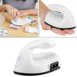 FJORD Strykjärn-Mini Elektriskt Strykjärn Litet Portabelt Rese Hantverk Kläder Sömnadstillbehör