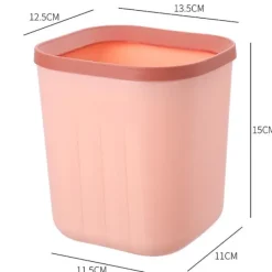 Soptunnor-Mini Papperskorg Skrivbord Mini Soptunna Hushållsrengöringsverktyg Kompatibel med Hemmakontor