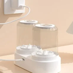 unbranded Tvättmaskiner-Mini Portabel Tvättmaskin med Dubbla Kar för Underkläder Strumpor Hinktvätt