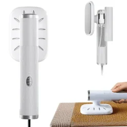 Strykjärn-Mini Resestrykjärn för Kläder, Ångstrykjärn Handhållen Portabel Ångare (FMY) Vit