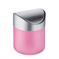 Soptunnor-Mini Skrivbordskorg med Lock, Papperskorg Liten Skrivbordskorg Inomhus Soptunnor för Skrivbord Kontor Badrum Kök Avfallsbehållare 1st