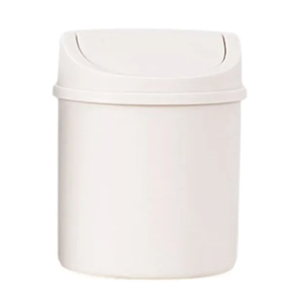 Soptunnor-Mini Soptunna | Kreativ Mini Bords-soptunna med Lock - Små Papperskorgar, Liten Papperskorg