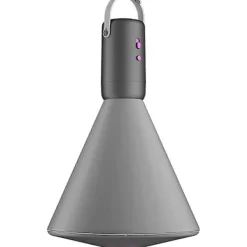 NICEGOU Torktumlare-Mini torkskåp, portabelt multifunktionellt torkskåp, intelligent termostat med två hastigheter för familjelägenhetssal (grå)