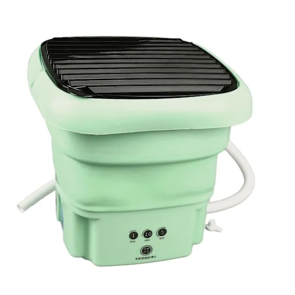 FMYSJ Tvättmaskiner-Mini Tvättmaskin Bärbar Vikbar 8L Vattentät med Timerfunktion för Små Utrymmen (FMY)