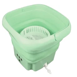 FMYSJ Tvättmaskiner-Mini Tvättmaskin Bärbar Vikbar 8L Vattentät med Timerfunktion för Små Utrymmen (FMY)