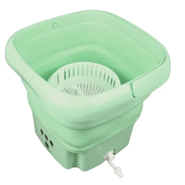 FMYSJ Tvättmaskiner-Mini Tvättmaskin Bärbar Vikbar 8L Vattentät med Timerfunktion för Små Utrymmen (FMY)