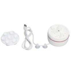 Tvättmaskiner-Mini USB Bärbar Tvättmaskin 30 Minuters Tvättcykel Vattenbesparande Auto Avstängning för Resor Hemanvändning