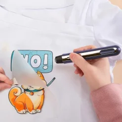 FMYSJ Strykjärn-Mini Värmepress, Liten Värmepressmaskin, Trådlös Värmepress, Värmepressmaskin för DIY-värmeöverföring (FMY)