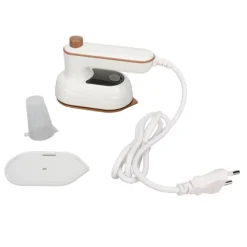 Strykjärn-Ministrykmaskin Roterbart Vikbart Handtag Termostat Bärbar Handhållen Ångstrykjärn 110-220V EU-kontakt