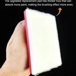 DAO Fönsterrengöring-Målarkant med 2 Pad-påfyllningar för vägg- och takskärning och hörnlackeringsapplikator {DB}