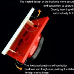 DAO Fönsterrengöring-Målarkant med 2 Pad-påfyllningar för vägg- och takskärning och hörnlackeringsapplikator {DB}